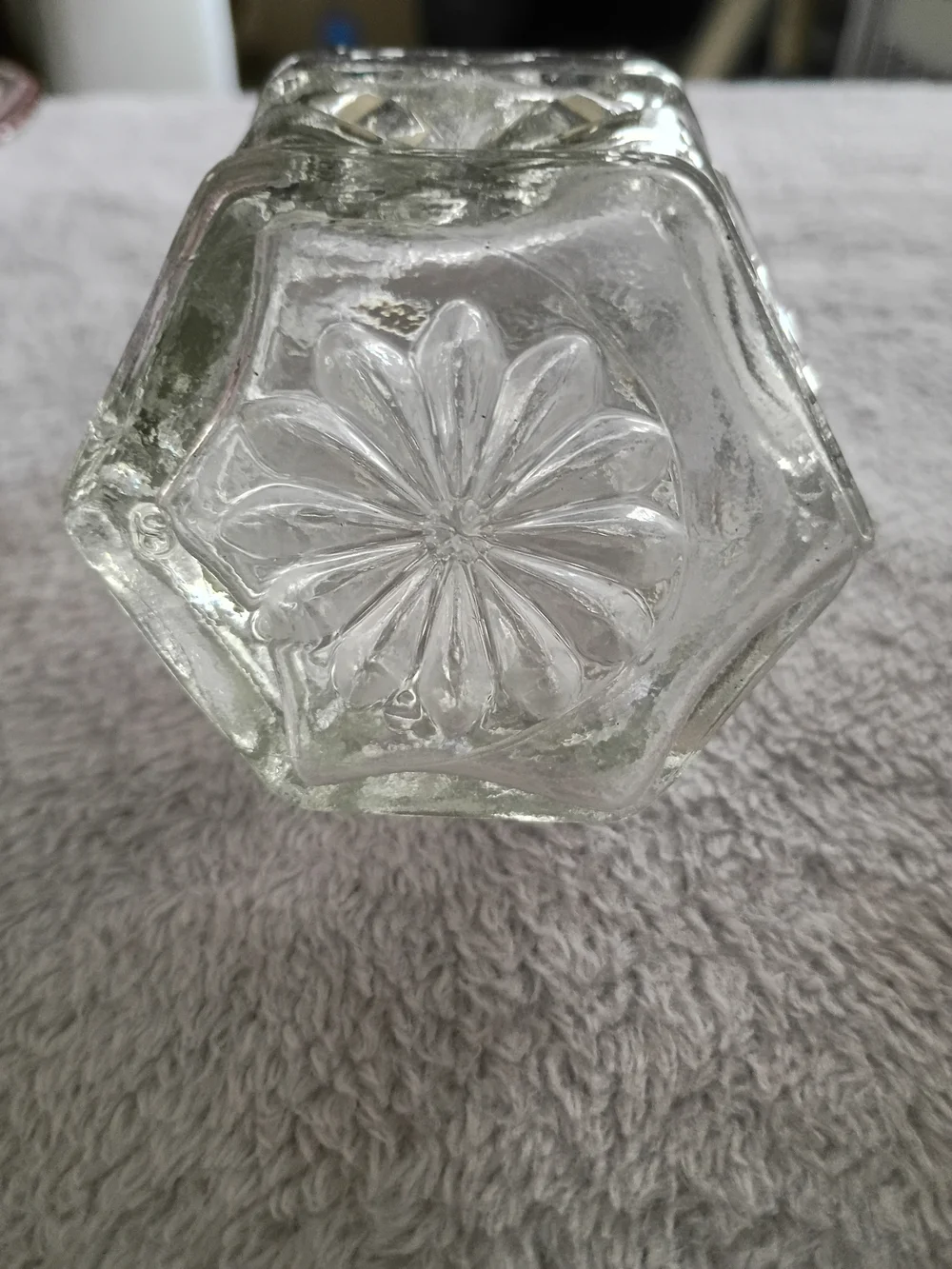 Vintage Cruet Set with Stoppers - Star Of David Design